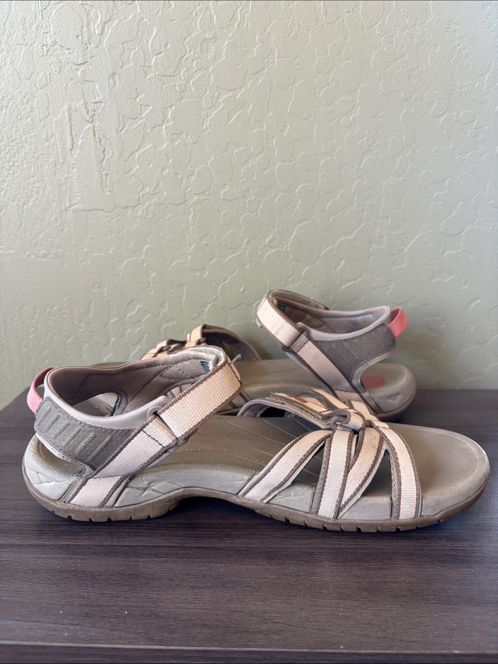 Teva Tirra Cream Tan Water and Hiking Sandal 4266 Size 11 - Picture 7 of 8